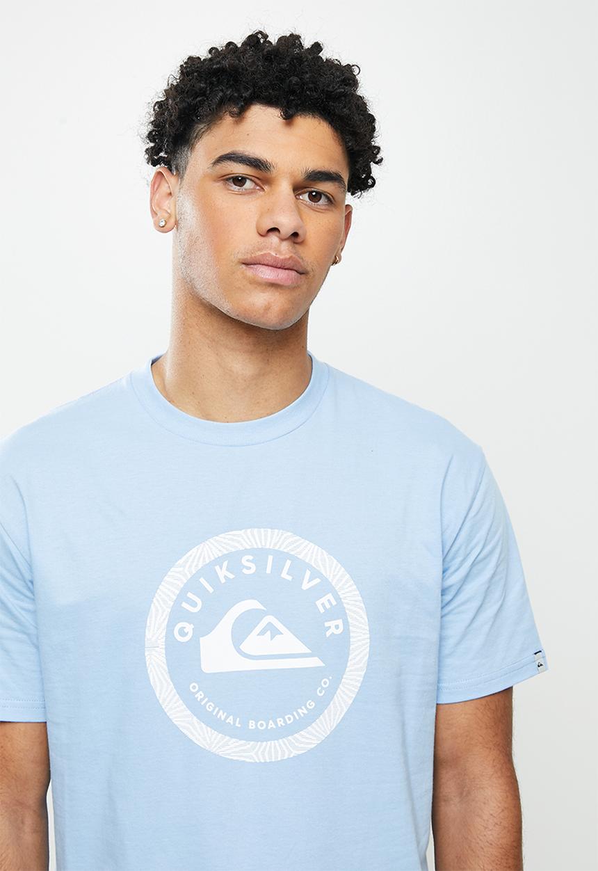 Quiksilver - Native short sleeve tee - airy blue