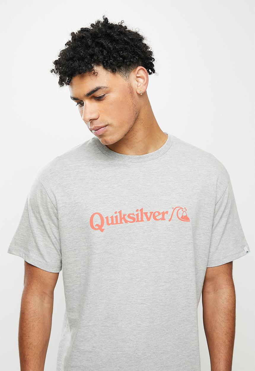 Quiksilver - Rsein tint short sleeve tee - grey melange