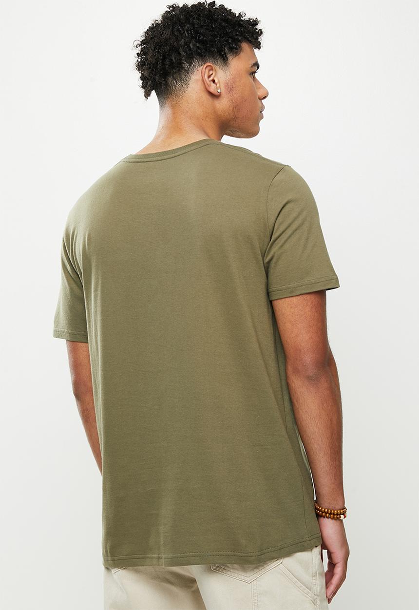RVCA - Glitch frame short sleeve tee - kalamata