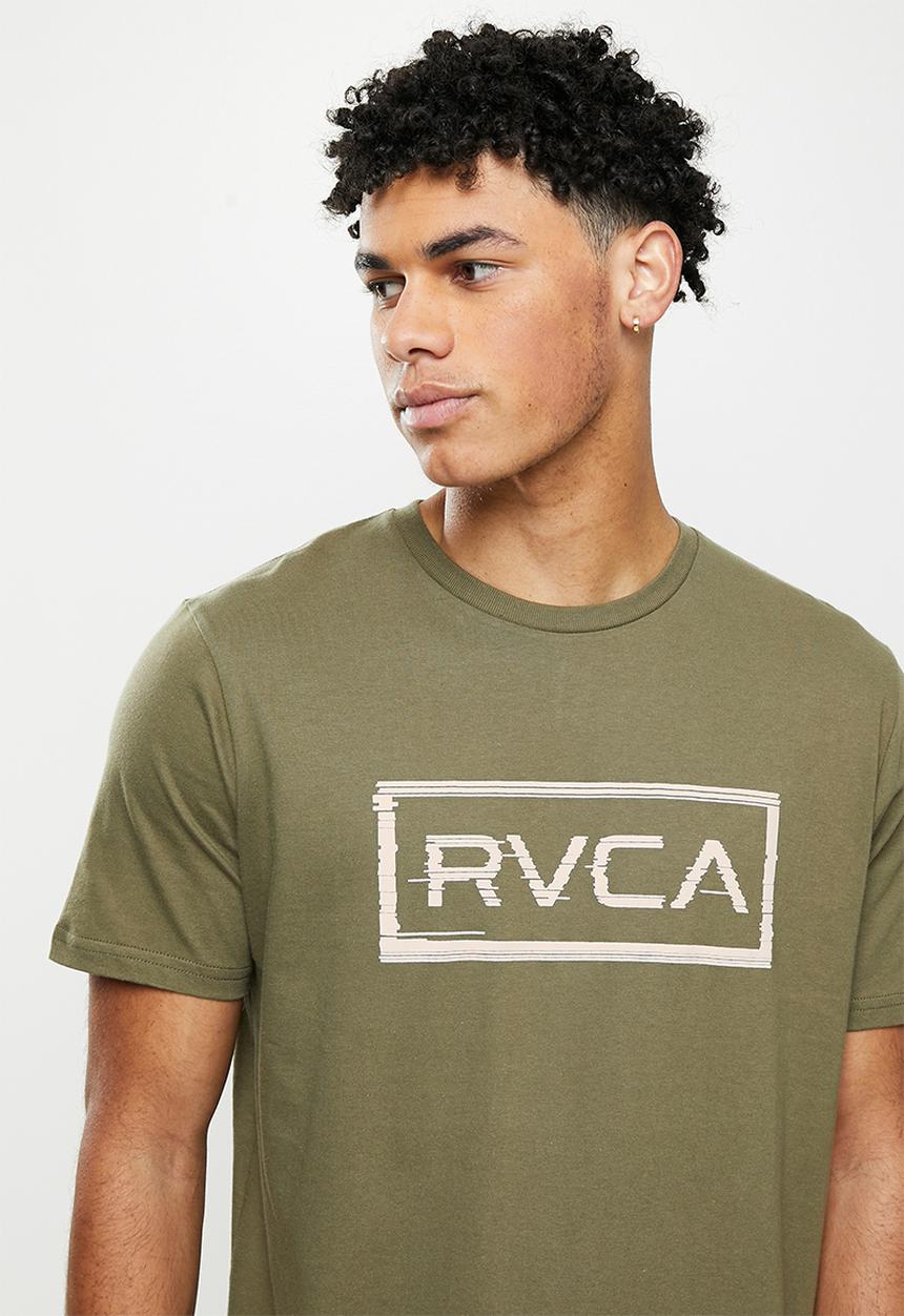RVCA - Glitch frame short sleeve tee - kalamata