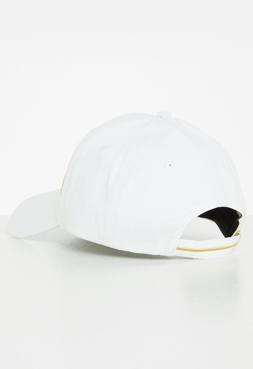 POLO - 6 Panel matt polyester twill peak - white