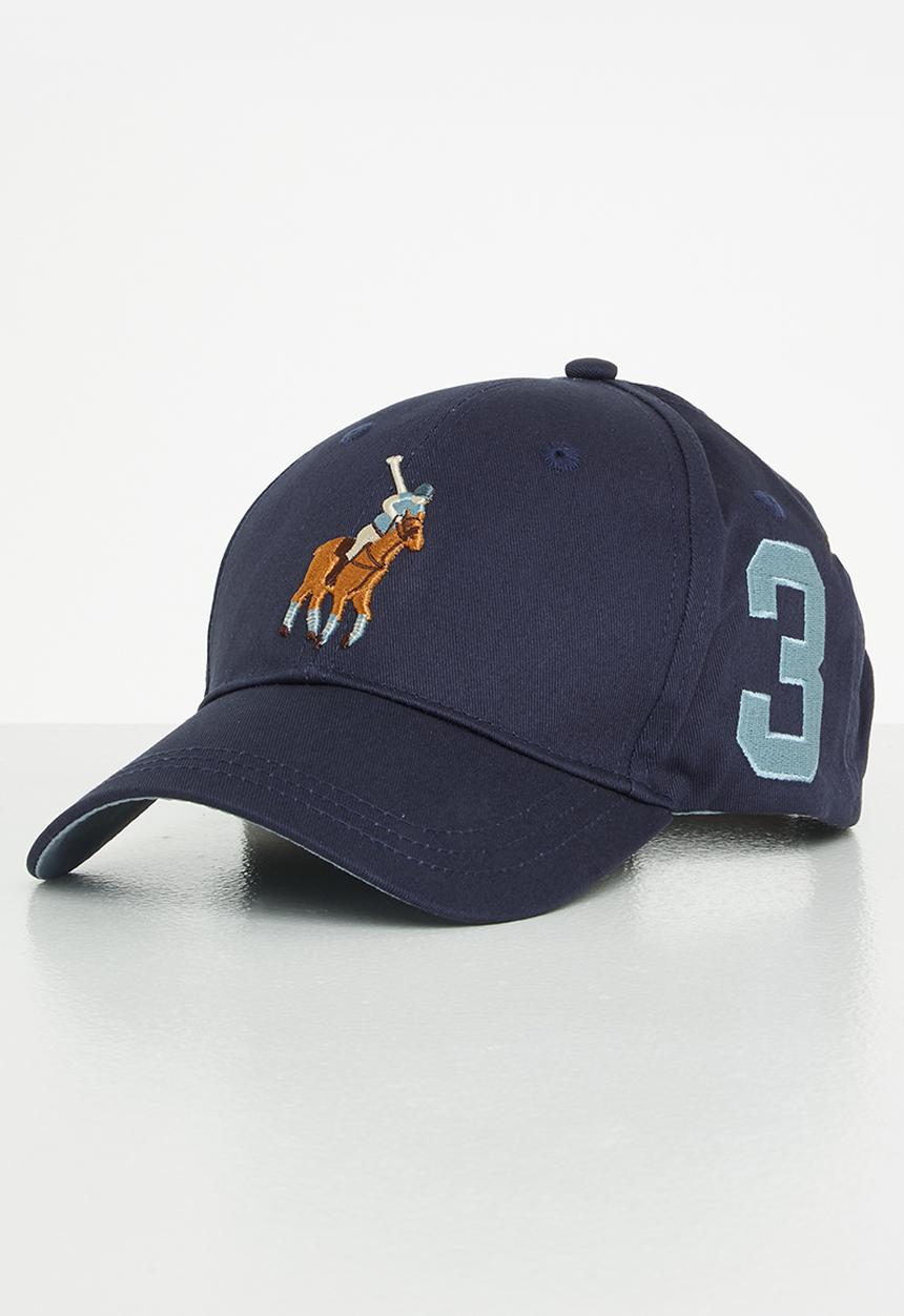 POLO - 6 Panel equestrian peak - navy