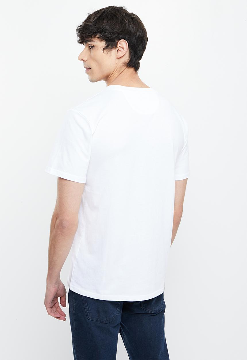 Vertigo - Vertigo graphic printed crew tee - white