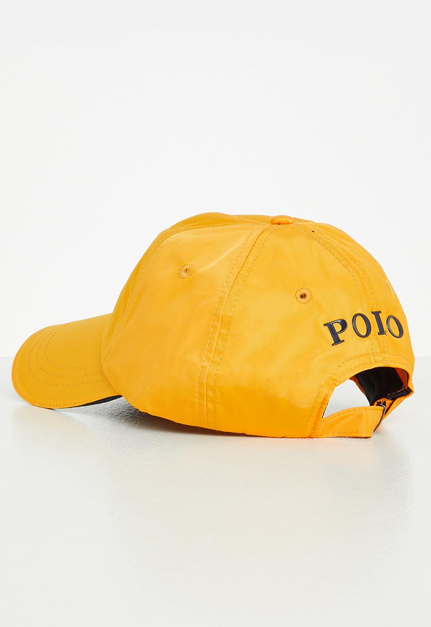 POLO - 6 Panel metal peak - mustard