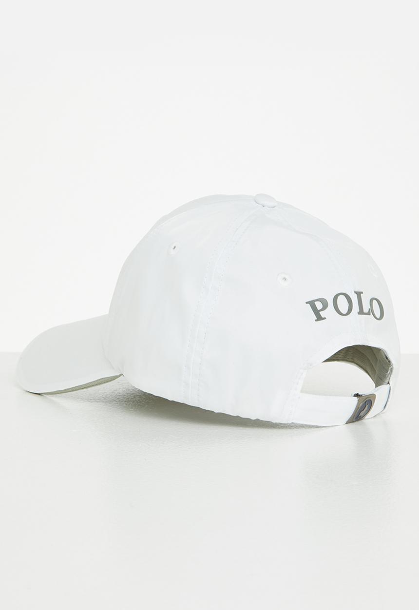 POLO - 6 Panel metal peak - white
