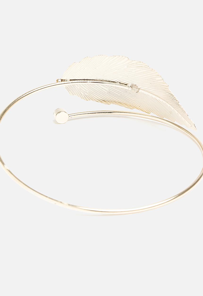 New Look - Elegant Leaf Armcuff