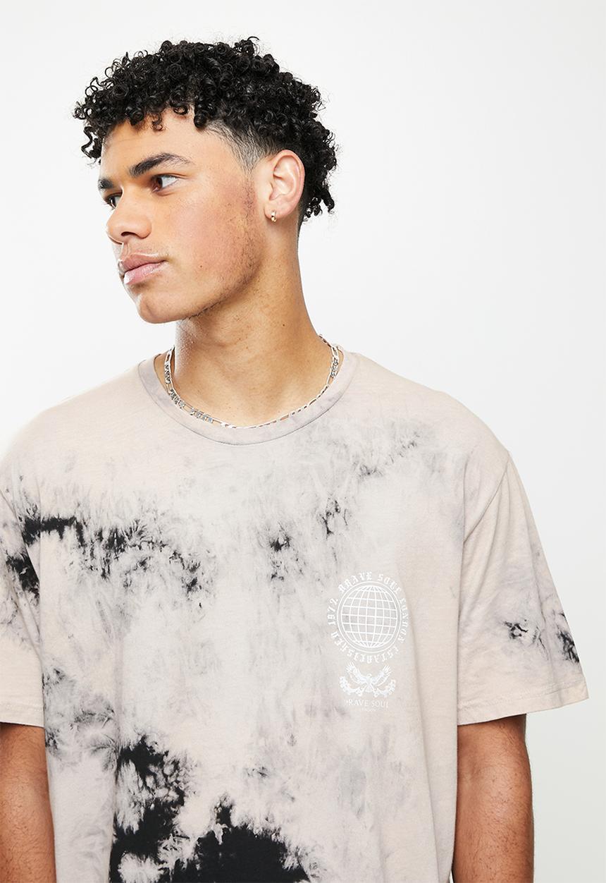 Brave Soul - Mts-119citric - black beach dye & off white