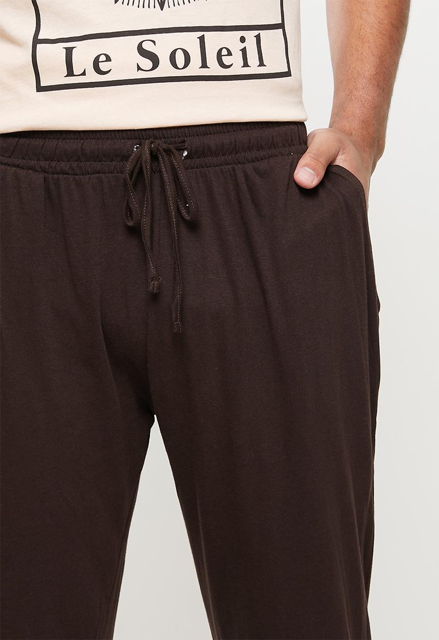 Brave Soul - Laluna sleep set - stone & choc brown