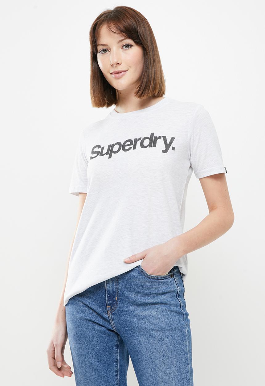 Superdry. - Cl tee - grey