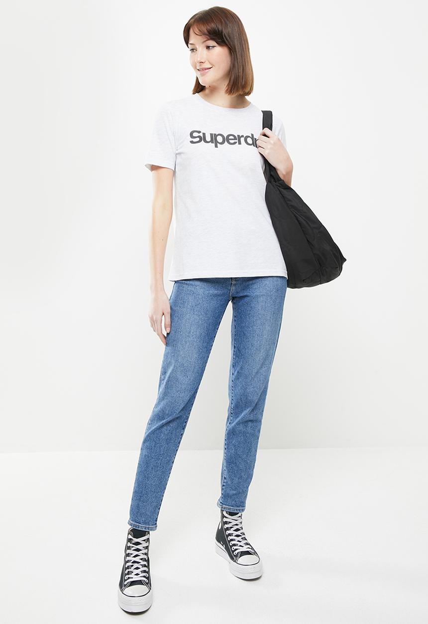 Superdry. - Cl tee - grey