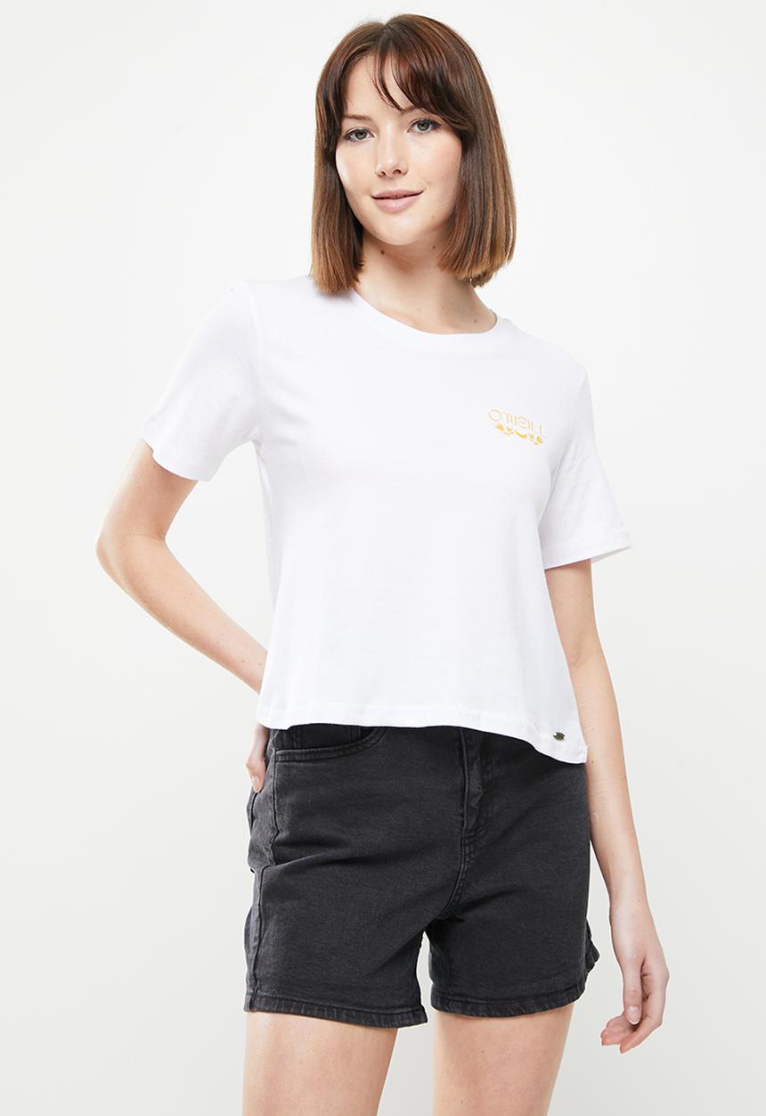 O'Neill - Folk phase short sleeve tee - white