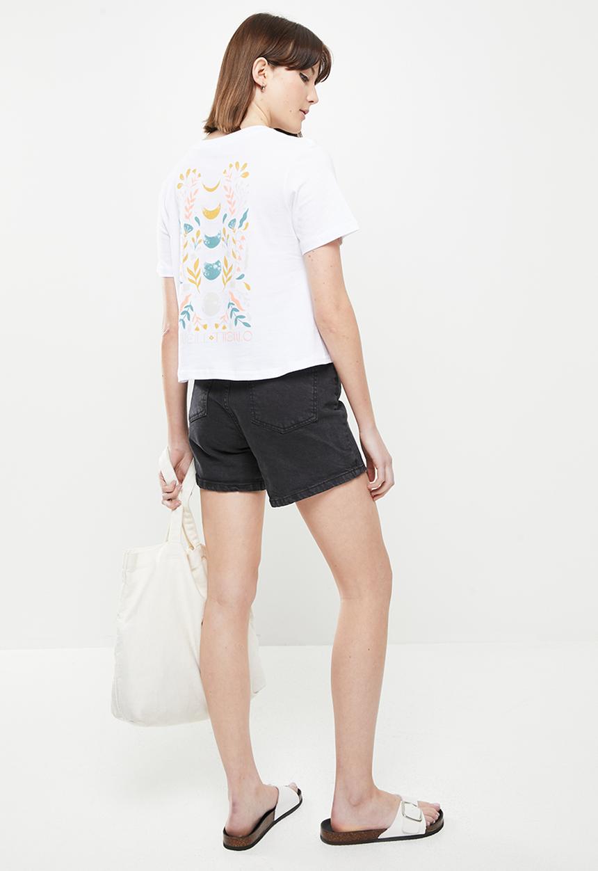 O'Neill - Folk phase short sleeve tee - white