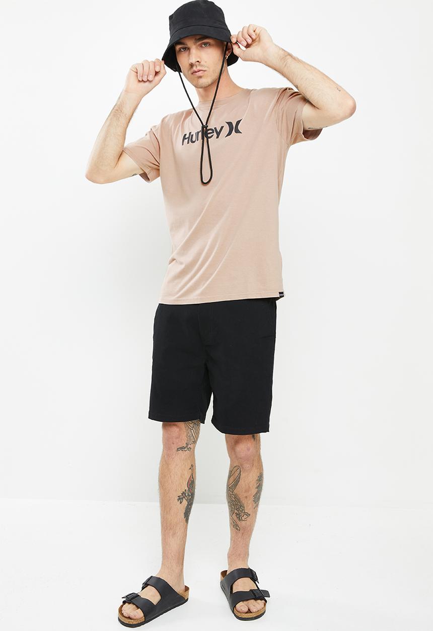 Hurley - Evd wsh seasonal oao solid tee - simply taupe