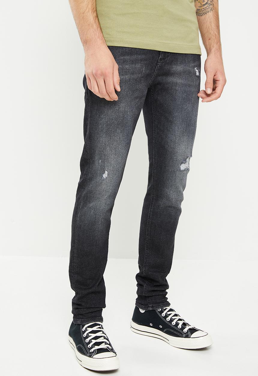 Calvin Klein - Super skinny - denim black