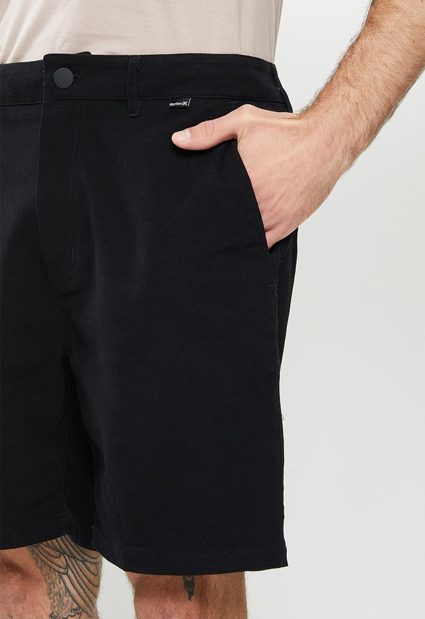 Hurley - H20-dri 19" chino walkshorts - black
