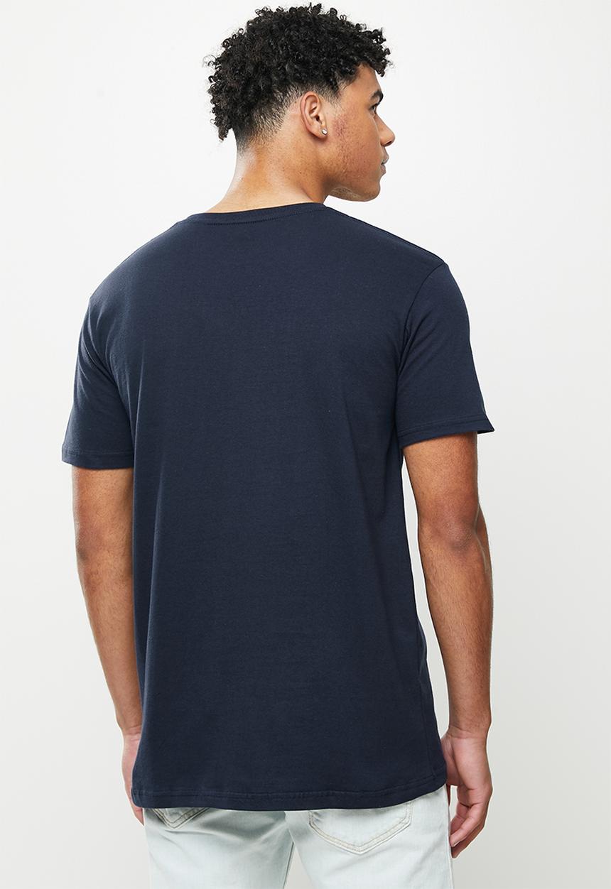Quiksilver - Corp logo short sleeve - navy