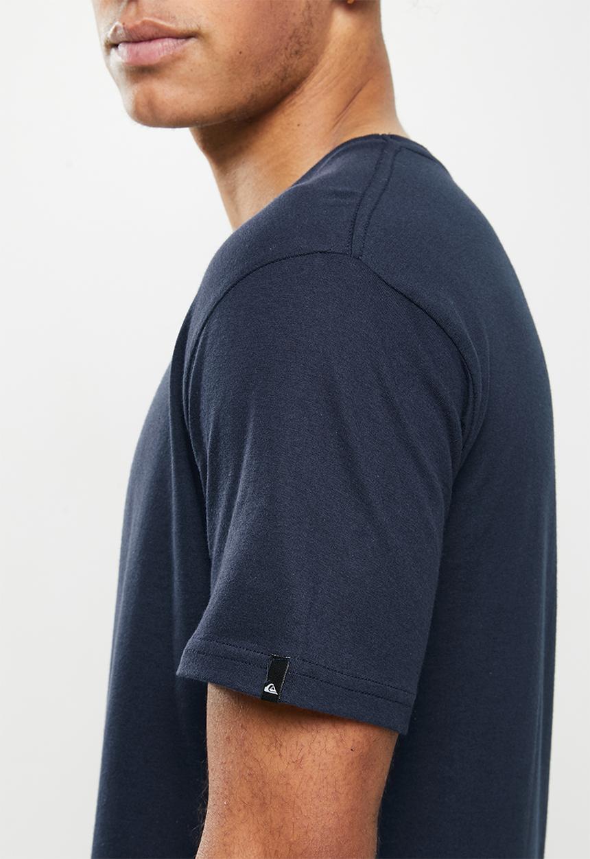Quiksilver - Corp logo short sleeve - navy