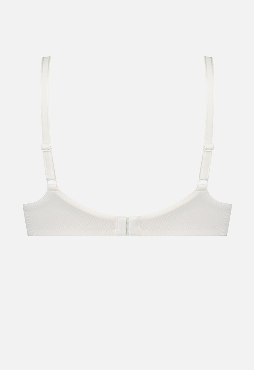 Hunkemoller - Lola non wired low bra - off white