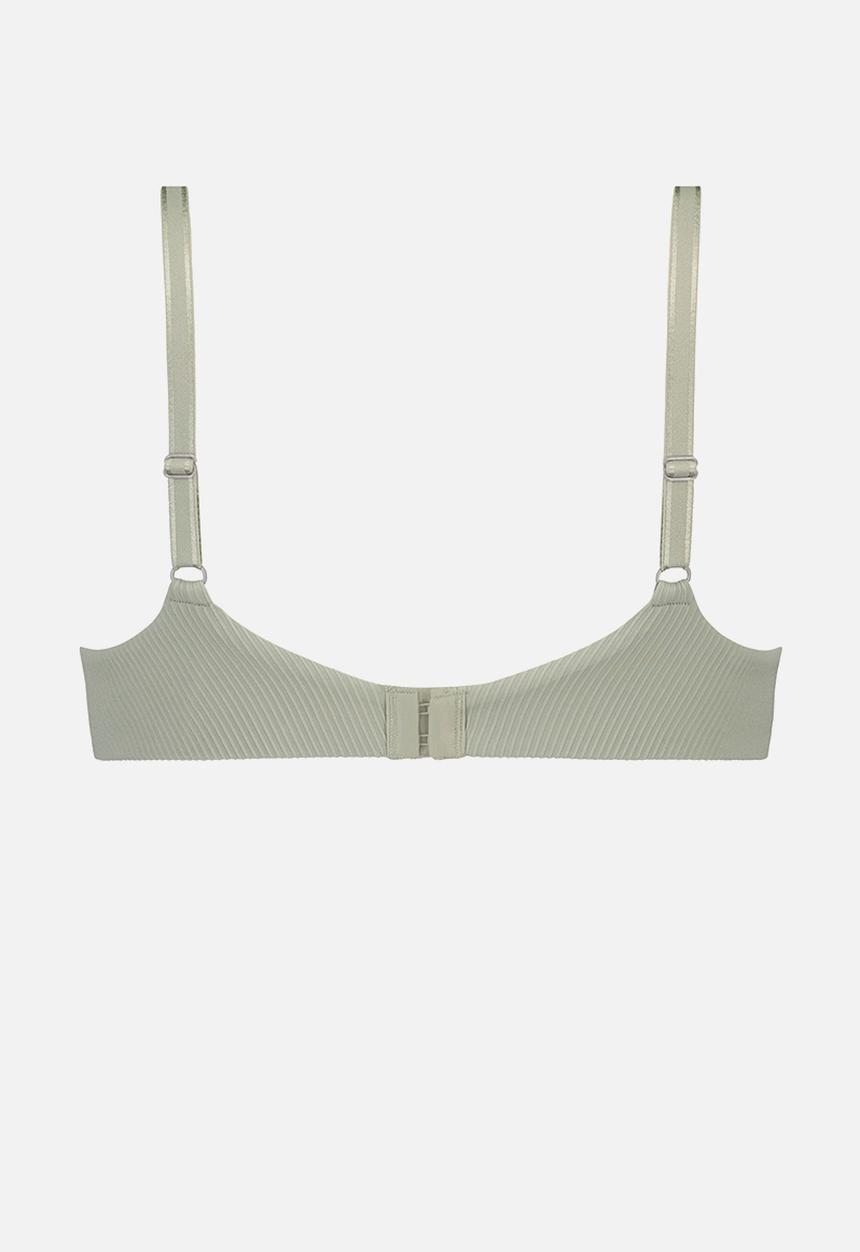 Hunkemoller - Lola non wired low bra - green