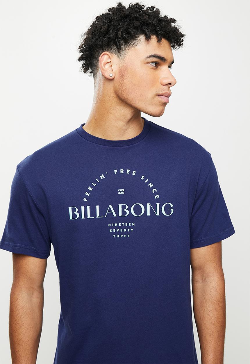 Billabong  - Coastal stown short sleeve tee - navy