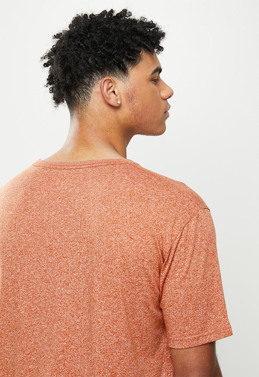 Billabong  - Coastal stown short sleeve tee - terracotta jasp