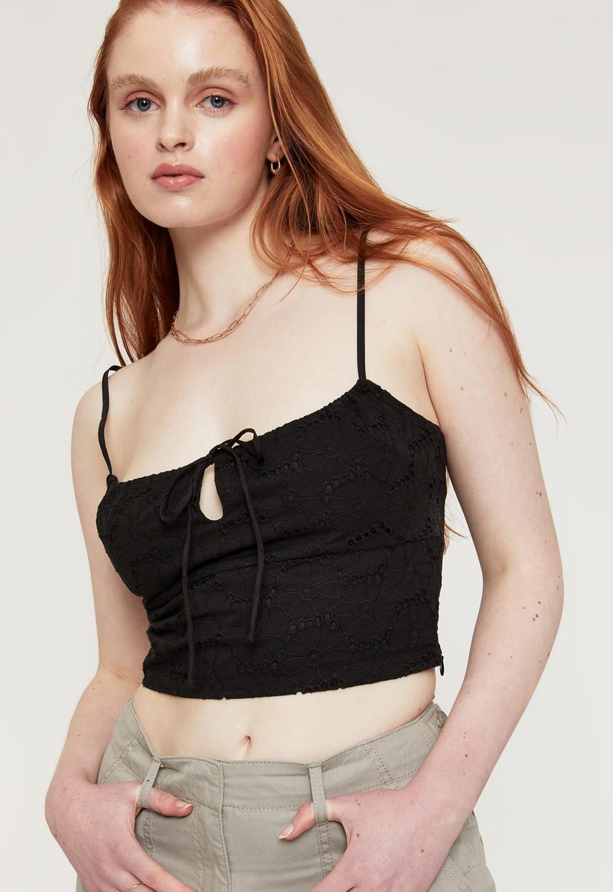 Supré  - Amber sleeveless top - black
