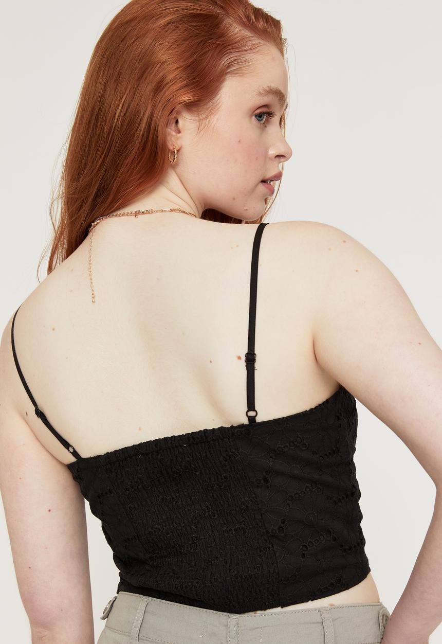 Supré  - Amber sleeveless top - black