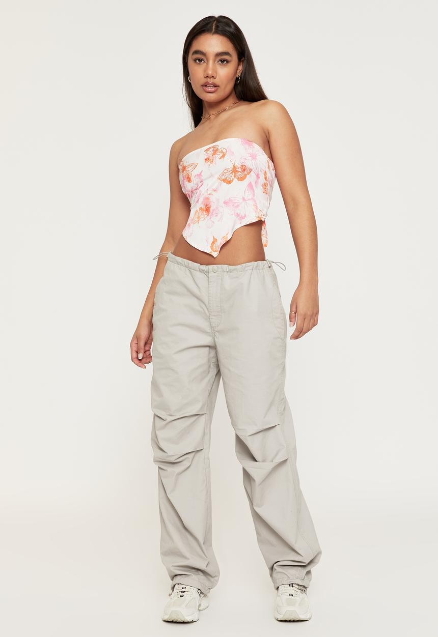 Supré  - Ines scarf top - christina butterfly bubblegum