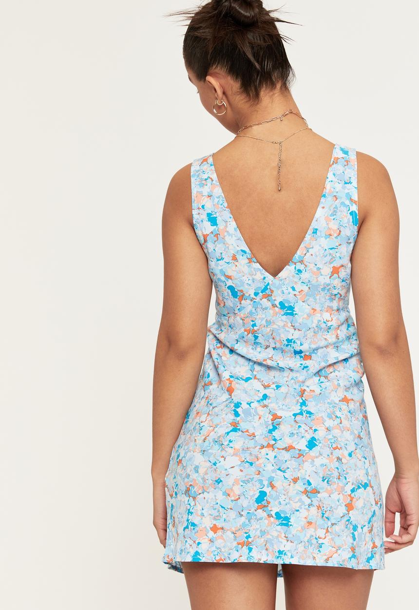 Supré  - Lina mini dress - lula floral electric blue