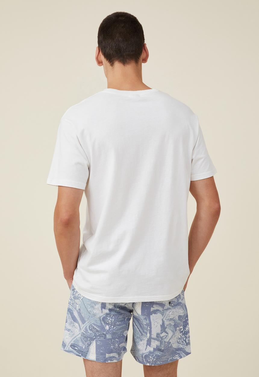 Cotton On - Kahuna short - pale blue party
