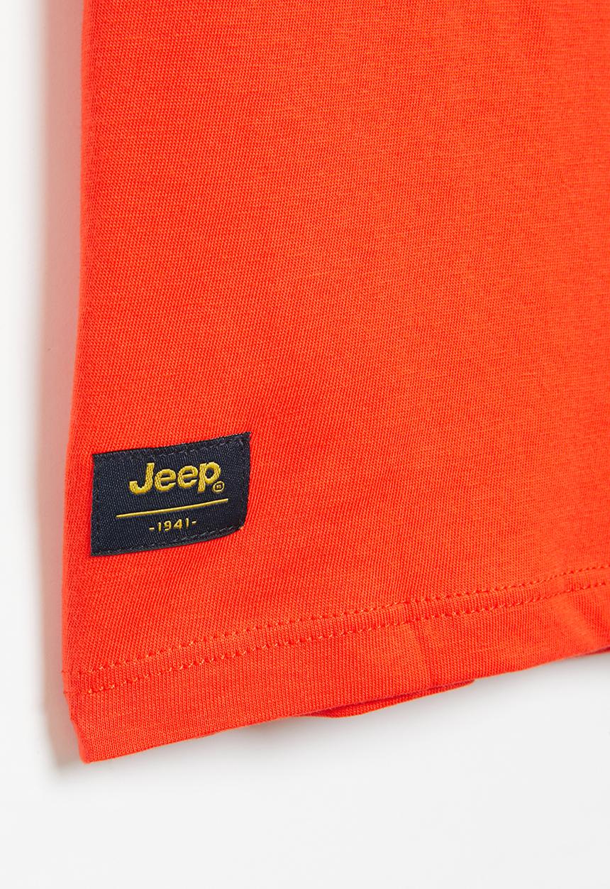 JEEP - Seasonal graph tee - orange