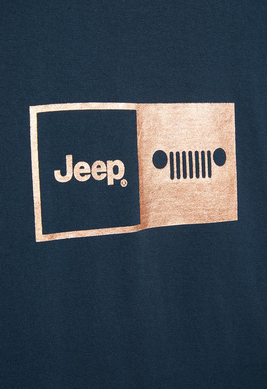JEEP - Jeep logo T-shirt - navy