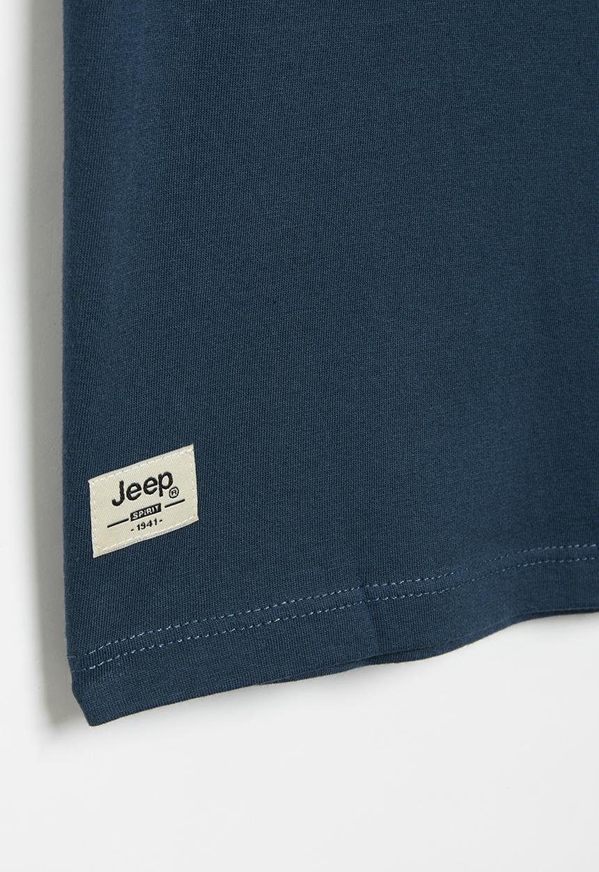 JEEP - Jeep logo T-shirt - navy