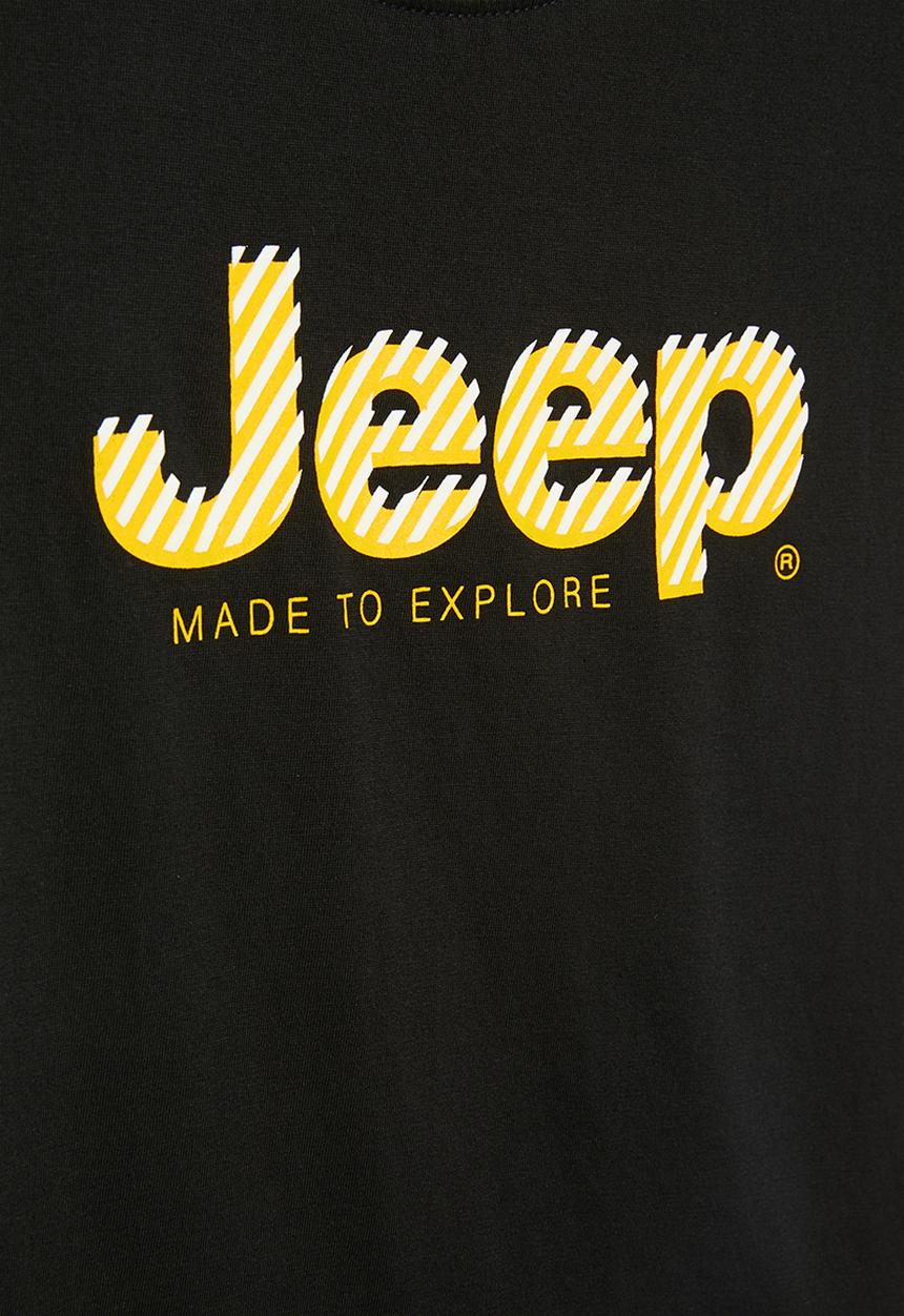 JEEP - Fashion graphics tee - black