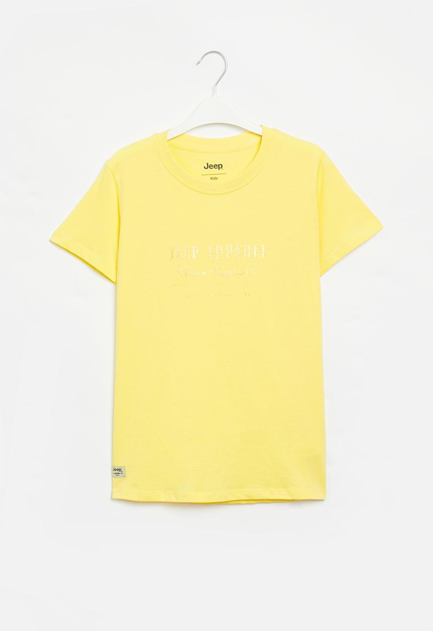 JEEP - Jeep graphic T-shirt - yellow