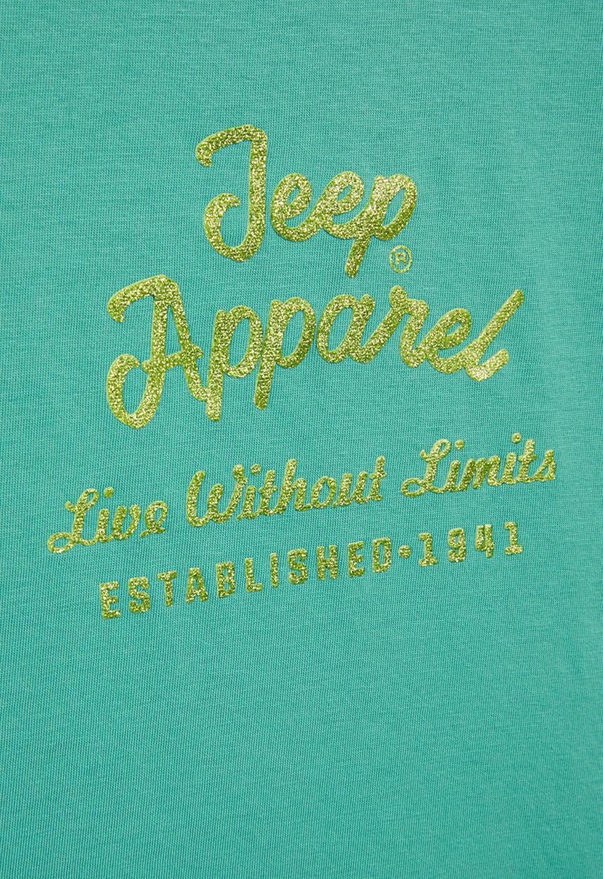 JEEP - Jeep logo T-shirt - blue