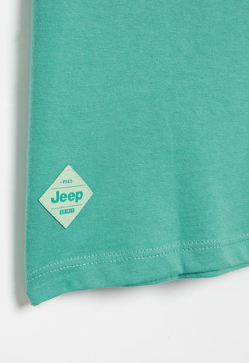 JEEP - Jeep logo T-shirt - blue