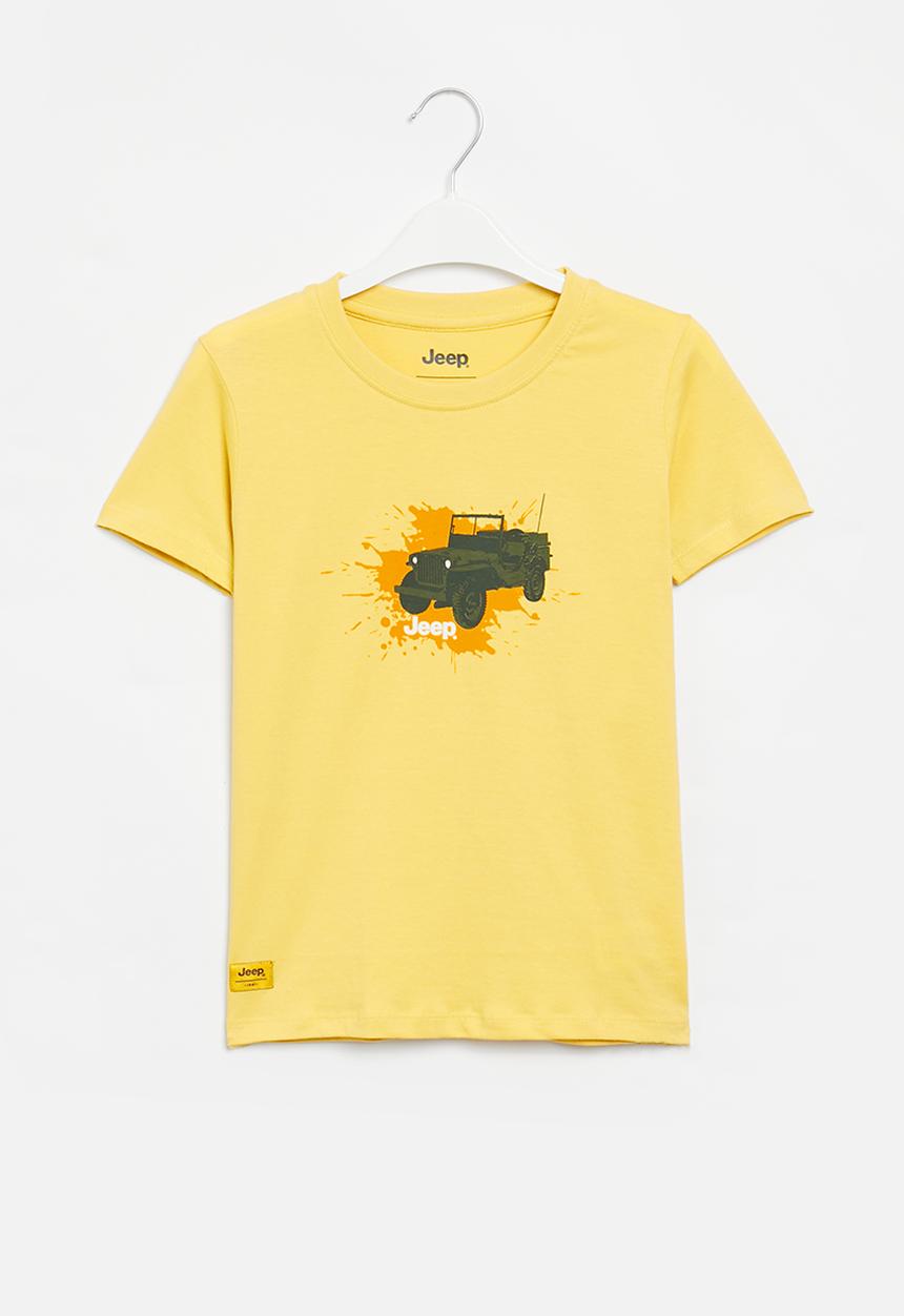 JEEP - Photographic tee - yellow