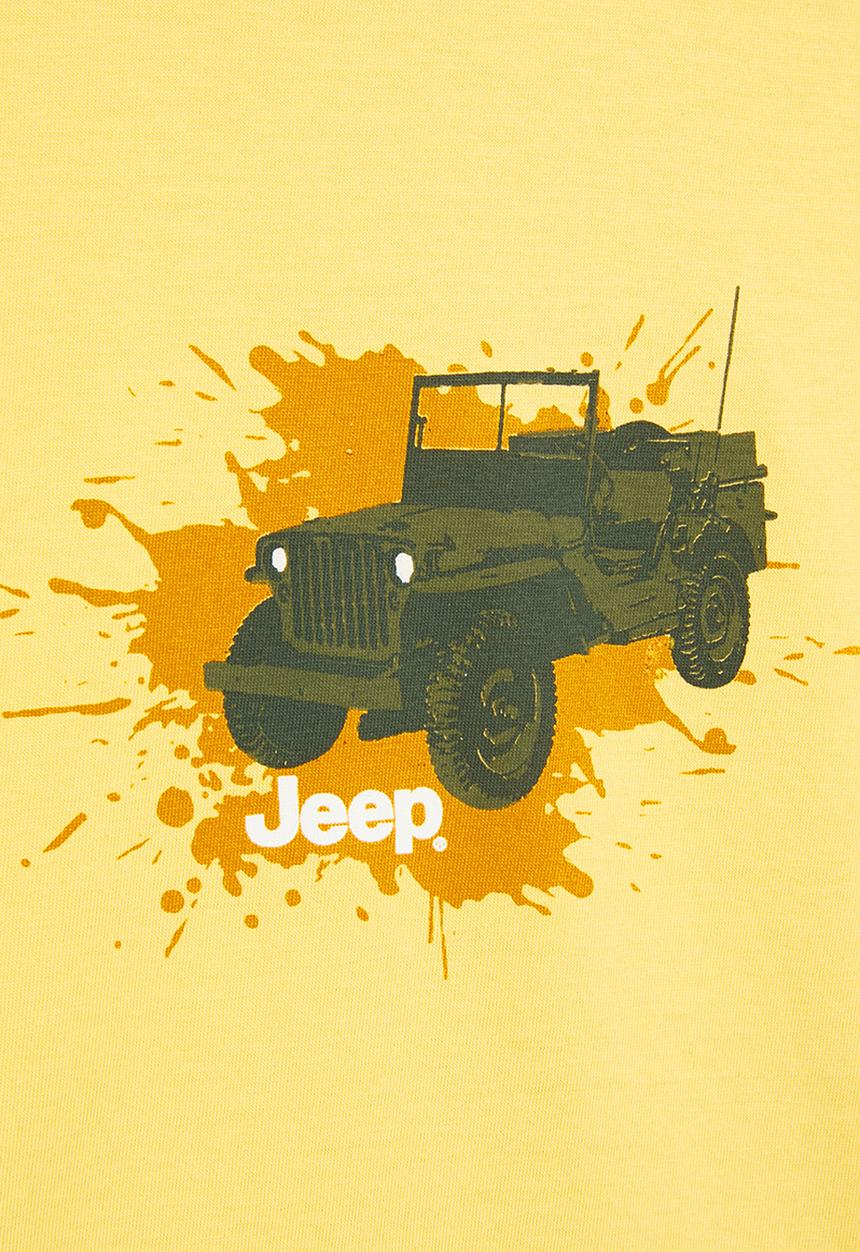 JEEP - Photographic tee - yellow