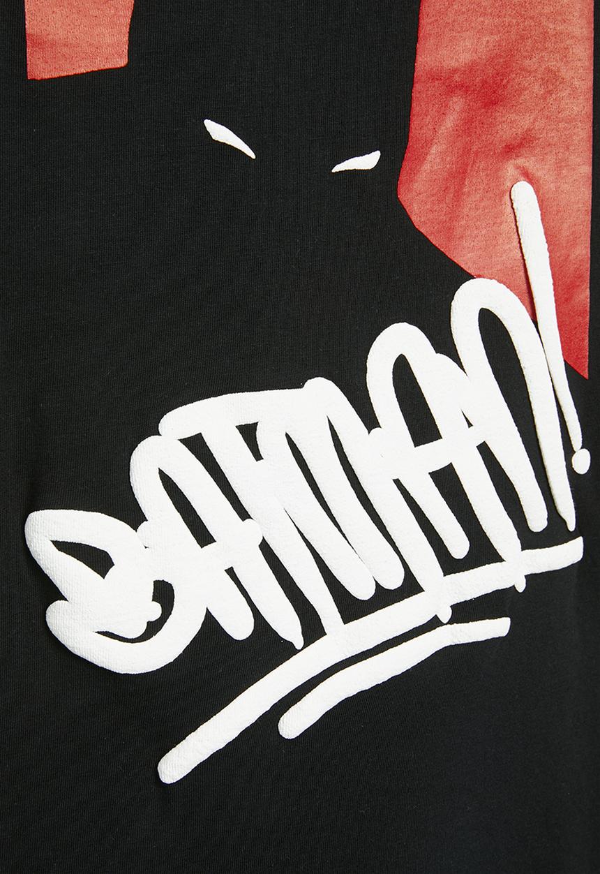 Superbalist - Older boys batman short sleeve T-shirt - black