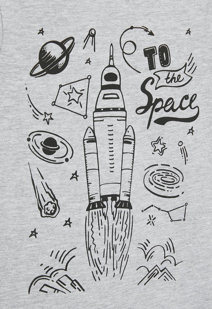 Superbalist - Boys nasa T-shirt - grey