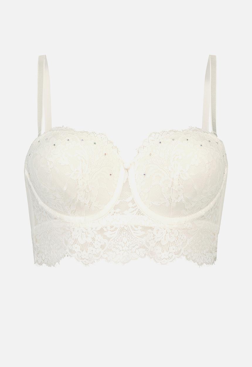 Hunkemoller - Tuppence padded bra - off white