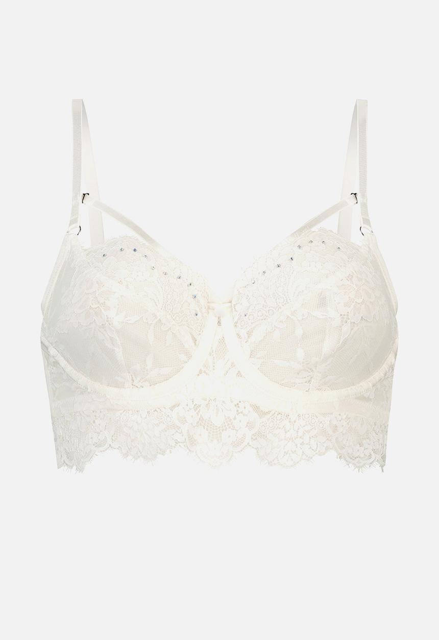 Hunkemoller - Tuppence bra - off white