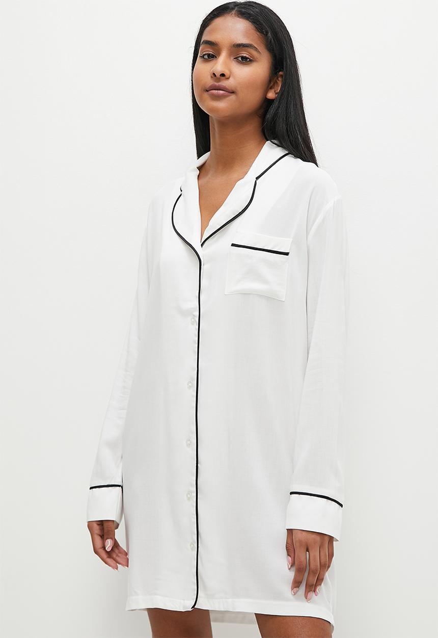 Superbalist - Sleep shirt nightie - ecru