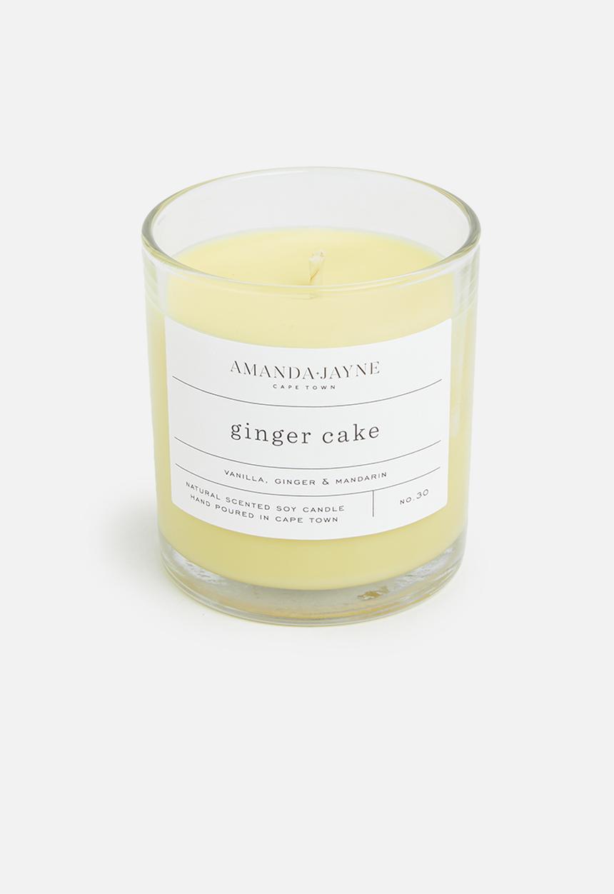 Amanda Jayne - Glass candle & home fragrance gift set - ginger cake