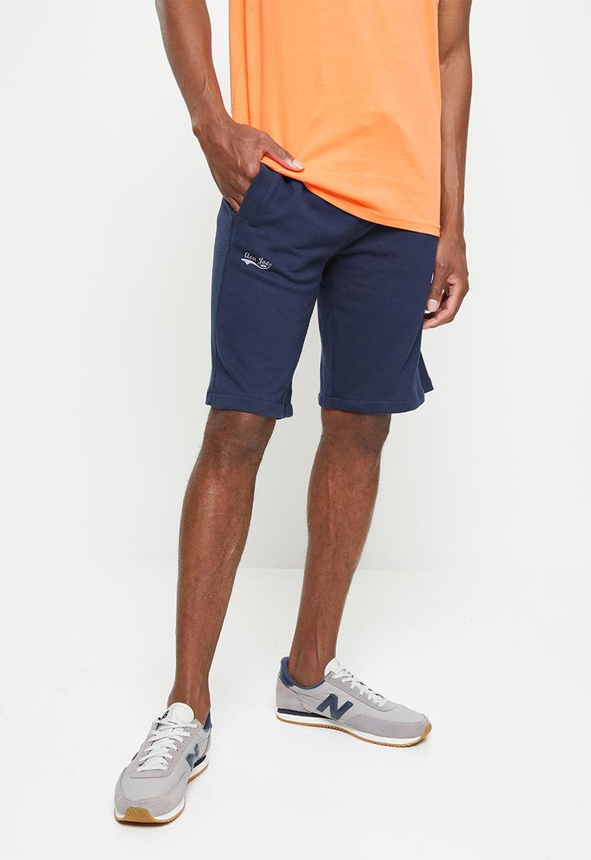 Aca Joe - Aca joe small logo shorts - navy