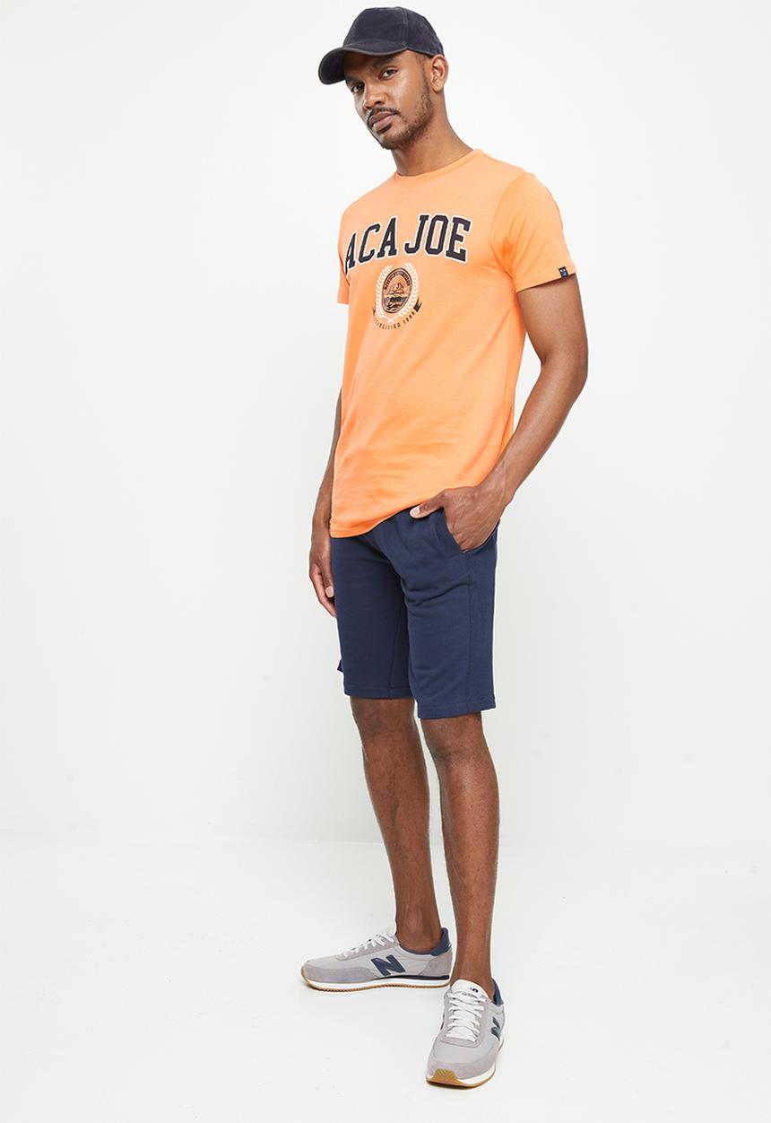 Aca Joe - Aca joe small logo shorts - navy