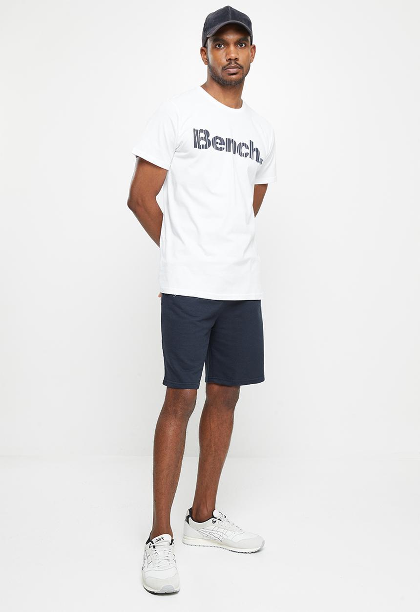 Bench - Poznan short sleeve tee - white
