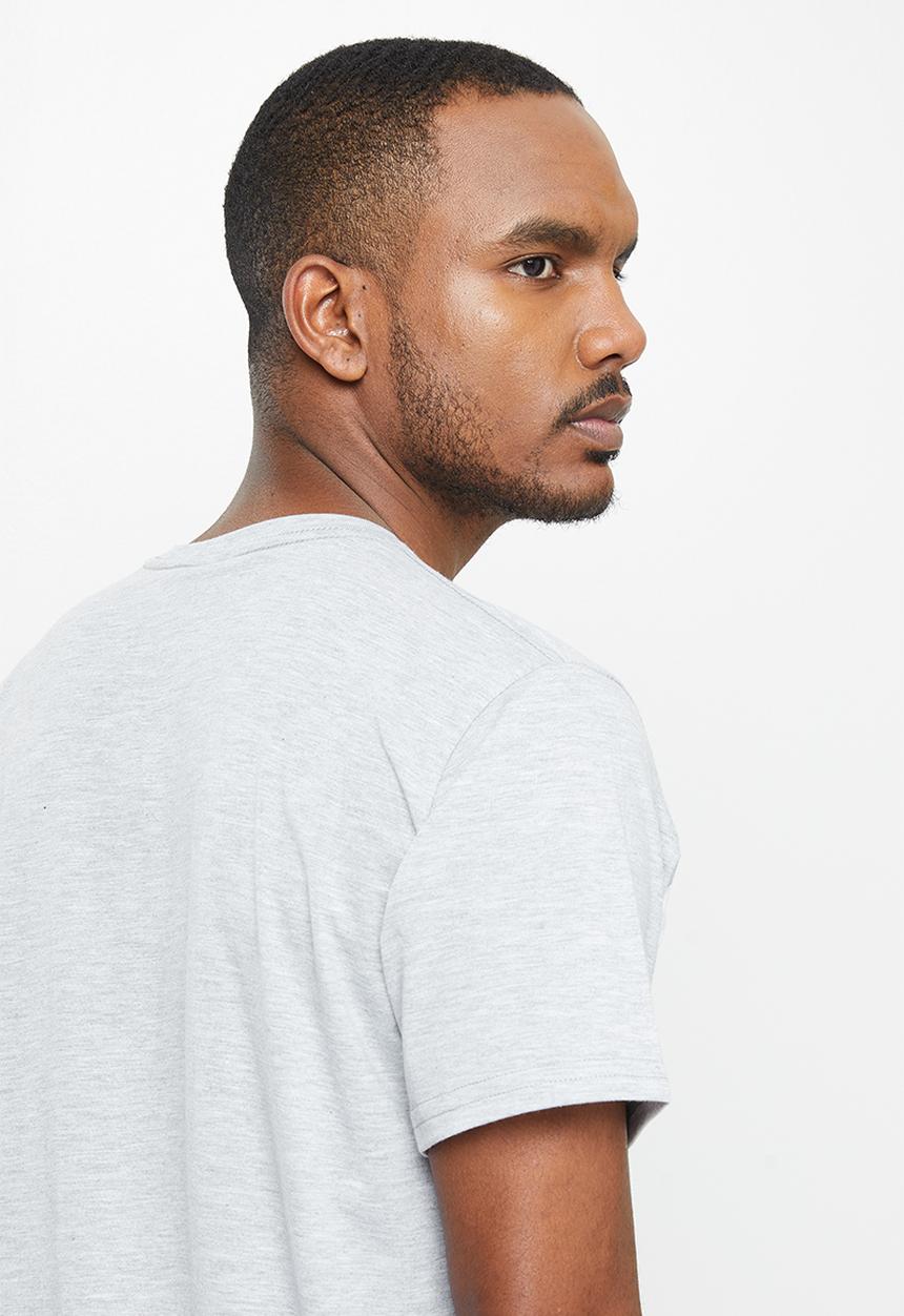 Bench - Florent short sleeve tee - grey melange