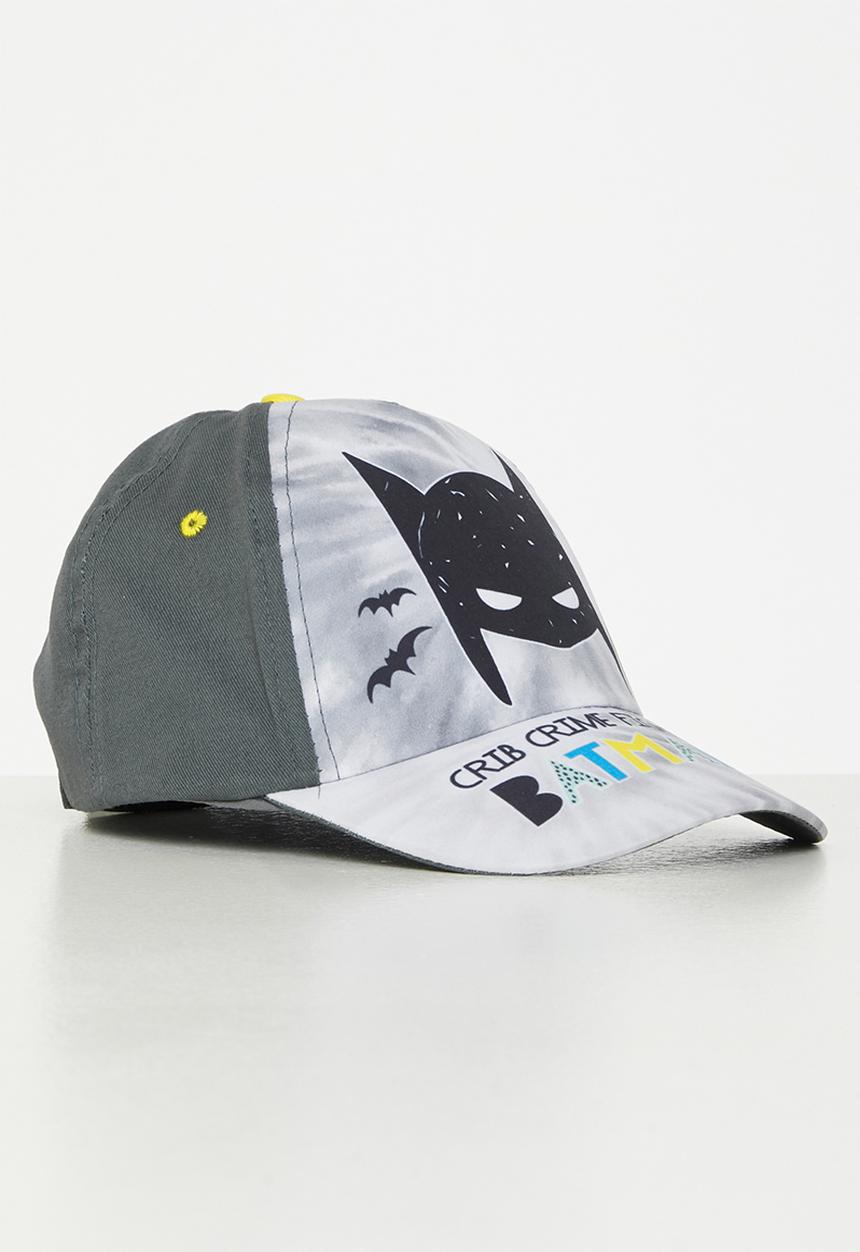 Character Group - Baby batman peak cap - grey